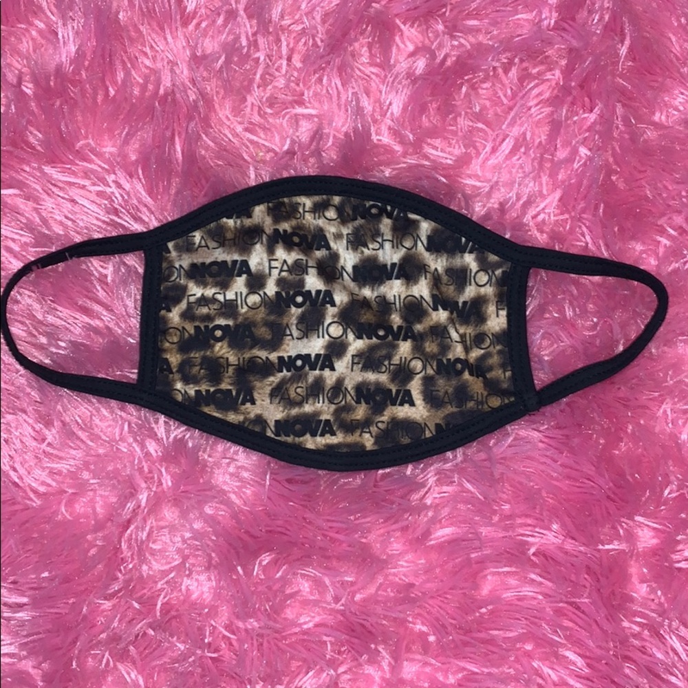 Leopard Print Fashion Nova Face Mask